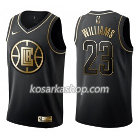 Dres Los Angeles Clippers Lou Williams 22 Nike Crna Golden Edition Swingman